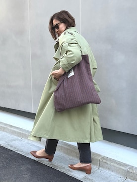 ISHIDAさん（レディース・158cm）の春コーディネート