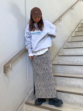 中井菜摘さん（レディース・153cm）の冬コーディネート