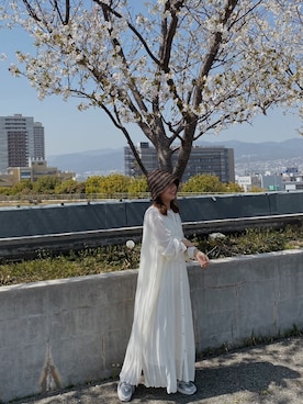 中井菜摘さん（レディース・153cm）の春コーディネート