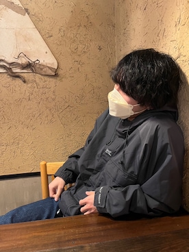 「HELLY HANSEN（ヘリーハンセン）のアイテム（ジャケット/アウター）」を使った、ししまるさん（メンズ・173cm）の冬コーディネート