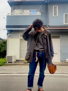 ししまるさん(メンズ・173cm)の秋コーディネート