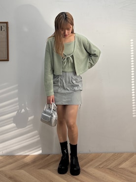 rinoさん(レディース・160cm)の冬コーディネート