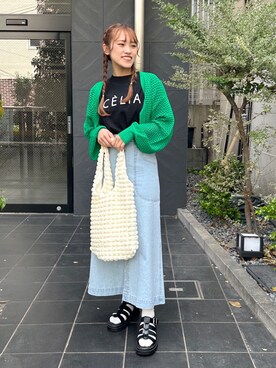 rinoさん（レディース・160cm）の春コーディネート