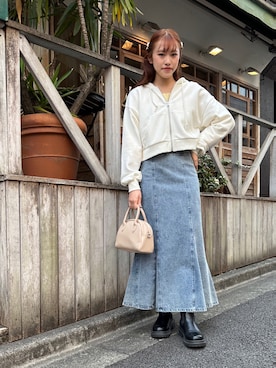 rinoさん（レディース・160cm）の春コーディネート