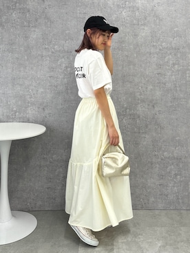 rinoさん（レディース・160cm）の夏コーディネート