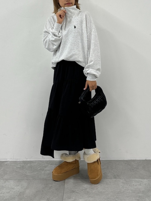 【未使用】ウンガロフィーバー ungarofever スカート ブラック シルク HARUNOBUMURATA ハルノブムラタ スカート HEINER シルクタック