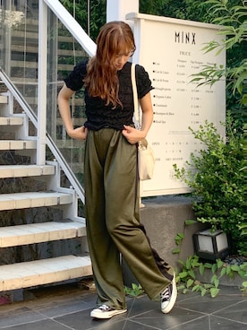 rinoさん（レディース・160cm）の夏コーディネート