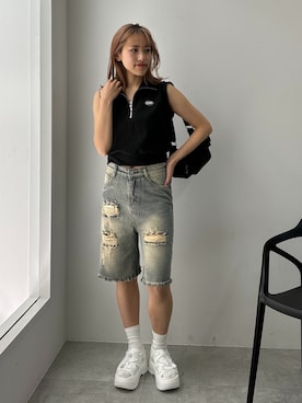 rinoさん（レディース・160cm）の夏コーディネート