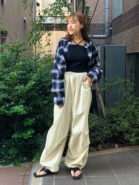 rinoさん（レディース・160cm）の夏コーディネート