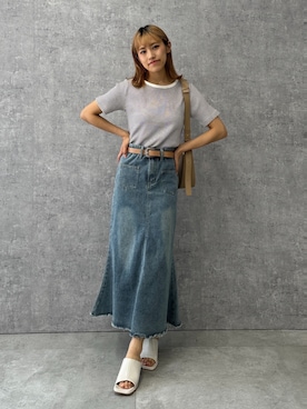 rinoさん（レディース・160cm）の夏コーディネート