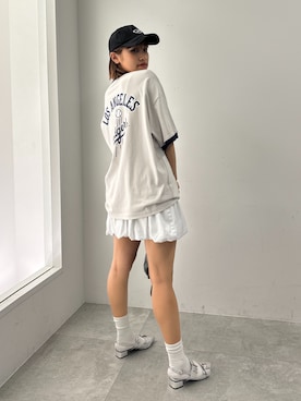 「アイテム（パンプス）」を使った、rinoさん（レディース・160cm）の夏コーディネート
