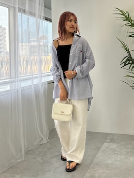 rinoさん（レディース・160cm）の夏コーディネート