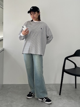 rinoさん（レディース・160cm）の冬コーディネート