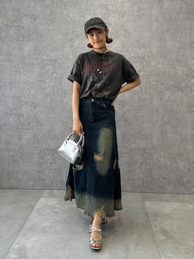 rinoさん（レディース・160cm）の夏コーディネート