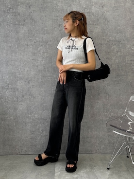 rinoさん（レディース・160cm）の夏コーディネート