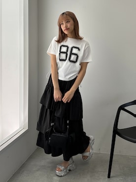 rinoさん（レディース・160cm）の夏コーディネート