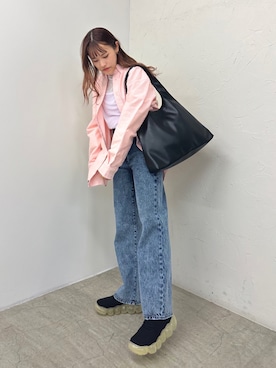 「MIKIO SAKABE（ミキオ サカベ）のアイテム」を使った、rinoさん（レディース・160cm）の冬コーディネート