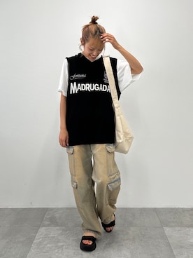 rinoさん（レディース・160cm）の夏コーディネート