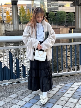 rinoさん(レディース・160cm)の冬コーディネート