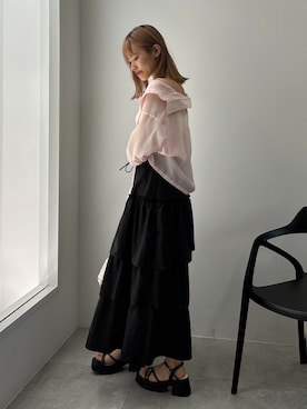 rinoさん（レディース・160cm）の夏コーディネート