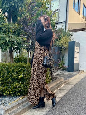 rinoさん（レディース・160cm）の冬コーディネート