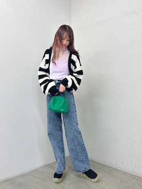 「WC（ダブル シー）のアイテム（バッグ）」を使った、rinoさん（レディース・160cm）の冬コーディネート