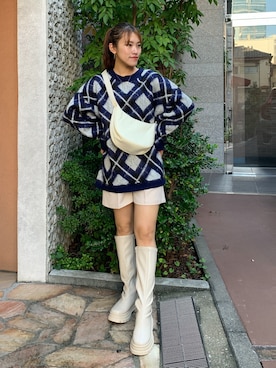 rinoさん(レディース・160cm)の秋コーディネート