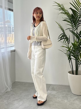 rinoさん（レディース・160cm）の夏コーディネート