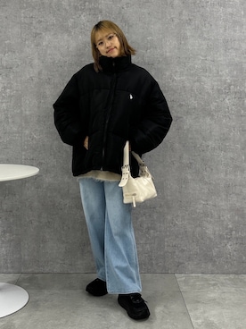 「U.S. POLO ASSN.（ユーエスポロアッスン）のアイテム（ジャケット/アウター）」を使った、rinoさん（レディース・160cm）の秋コーディネート