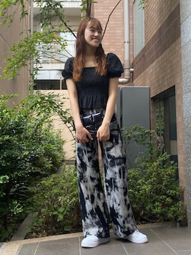 rinoさん（レディース・160cm）の夏コーディネート