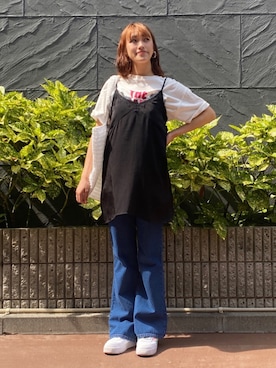 rinoさん（レディース・160cm）の夏コーディネート