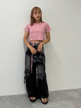 rinoさん（レディース・160cm）の夏コーディネート