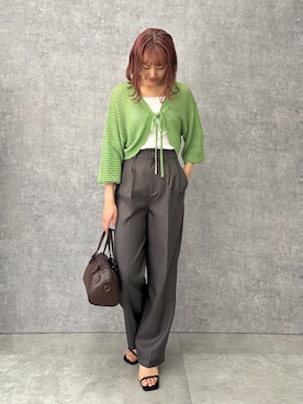 rinoさん（レディース・160cm）の春コーディネート