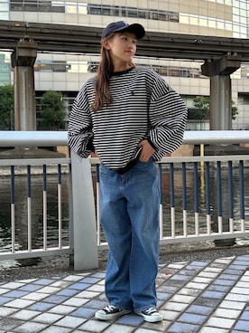 「U.S.POLO ASSN.」｜rinoさん（レディース・160cm）の秋コーディネート