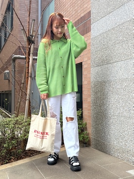 rinoさん（レディース・160cm）の春コーディネート