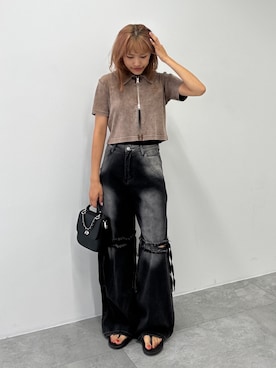 rinoさん（レディース・160cm）の夏コーディネート