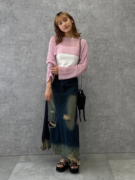 rinoさん（レディース・160cm）の夏コーディネート