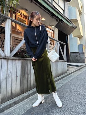 rinoさん（レディース・160cm）の冬コーディネート