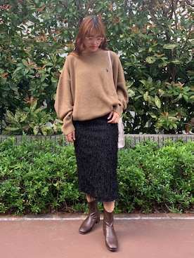 「U.S.POLO ASSN.」｜rinoさん（レディース・160cm）の秋コーディネート