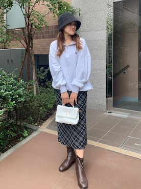 「U.S.POLO ASSN.」｜rinoさん（レディース・160cm）の秋コーディネート