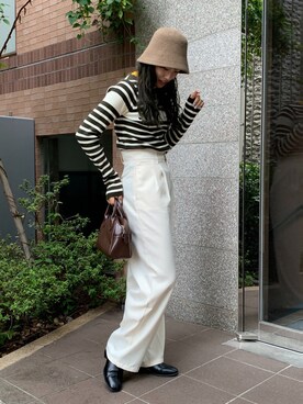 rinoさん（レディース・160cm）の秋コーディネート