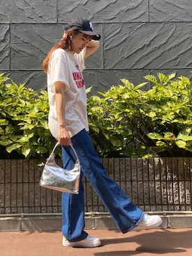 rinoさん（レディース・160cm）の夏コーディネート