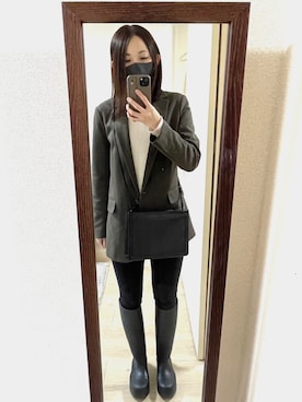 theory（セオリー）のノーカラージャケットを使った人気ファッション 