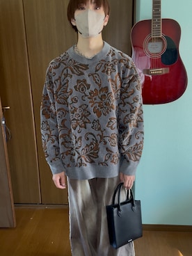 「HARE（ハレ）のアイテム（バッグ）」を使った、夢斗さん（メンズ・162cm）の秋コーディネート