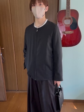 「HARE（ハレ）のアイテム（バッグ）」を使った、夢斗さん（メンズ・162cm）の秋コーディネート