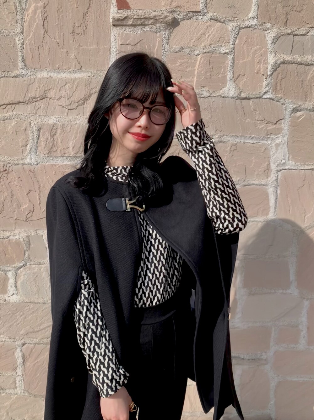 ZARA Lサイズウールケープコートジャケット 1678627055_1000.jpg