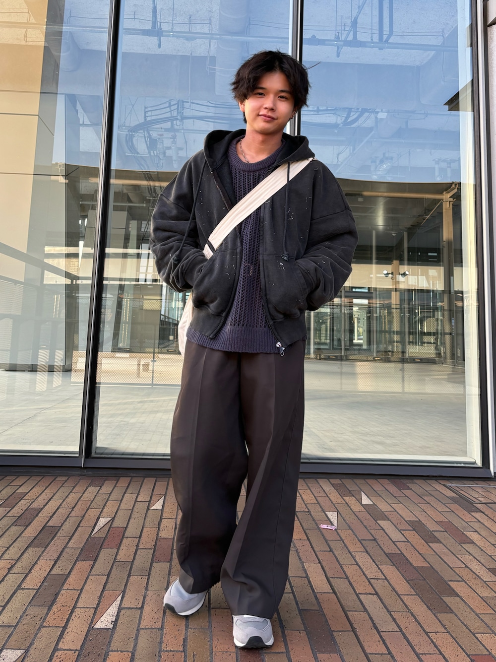 hide158｜ZARAのパーカーを使ったコーディネート - WEAR