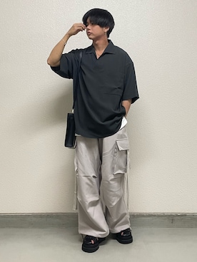 「epnok（エプノック）のアイテム（アクセサリー）」を使った、hide158さん（メンズ・158cm）の夏コーディネート