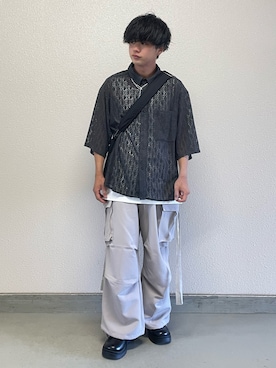「epnok（エプノック）のアイテム（タンクトップ）」を使った、hide158さん（メンズ・158cm）の春コーディネート