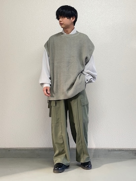 hide158さん（メンズ・159cm）の春コーディネート